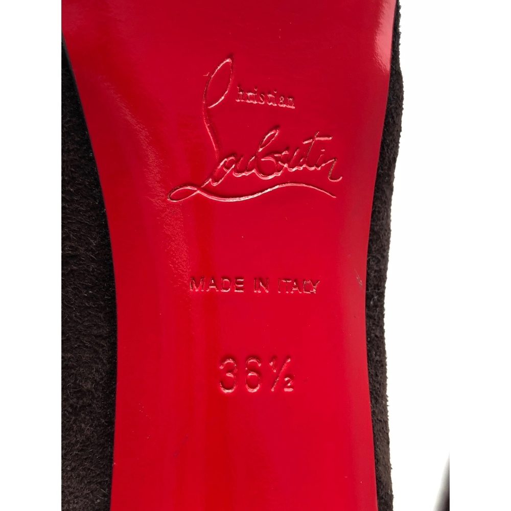 New Christian Louboutin Palais Royal Brown SZ 36.5 - Picture 6 of 8